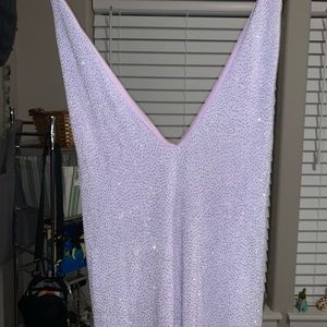 Lilac Prom Dress